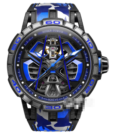 Roger Dubuis Excalibur Spider RDDBEX1059コピー時計、カーボンの軽量化がもたらす未来のデザイン
